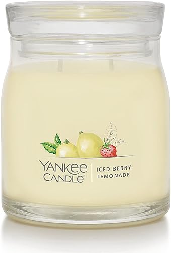 Miniatura 19 de Yankee Candle Sakura Blossom Festival - Vela en tarro grande, color rosa blanca Festival de la Flor de Sakura,Lavanda seca y roble,Amarillo,Lavanda