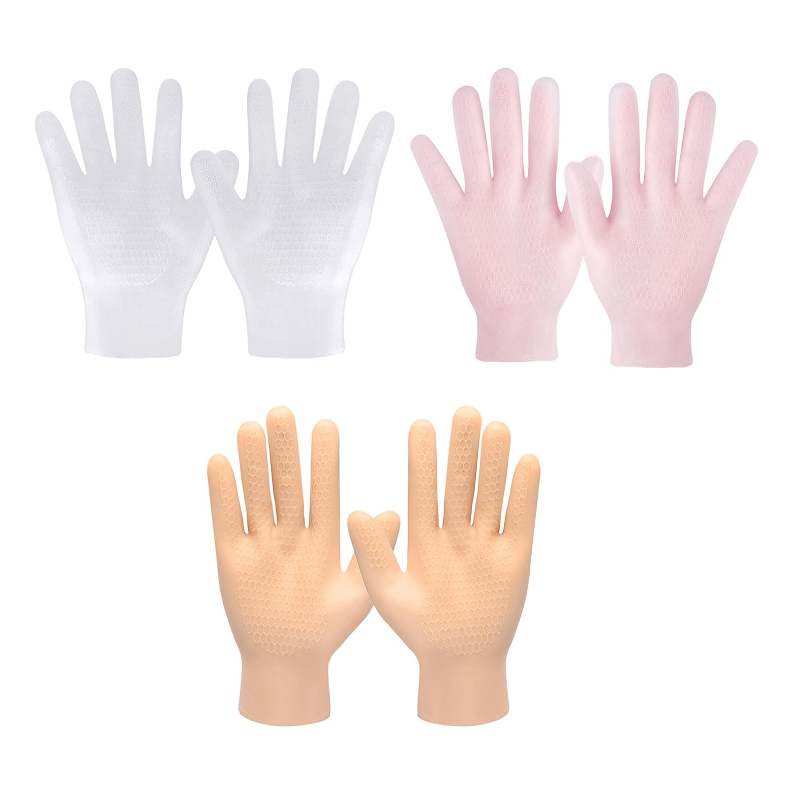 Silicone Moisturizing Gloves Dry Hands Treatments Hydrating Cracked Hand Healing Gloves Repair Rough Chapped Skin Gifts Moisturizing Gloves For Dry Hands