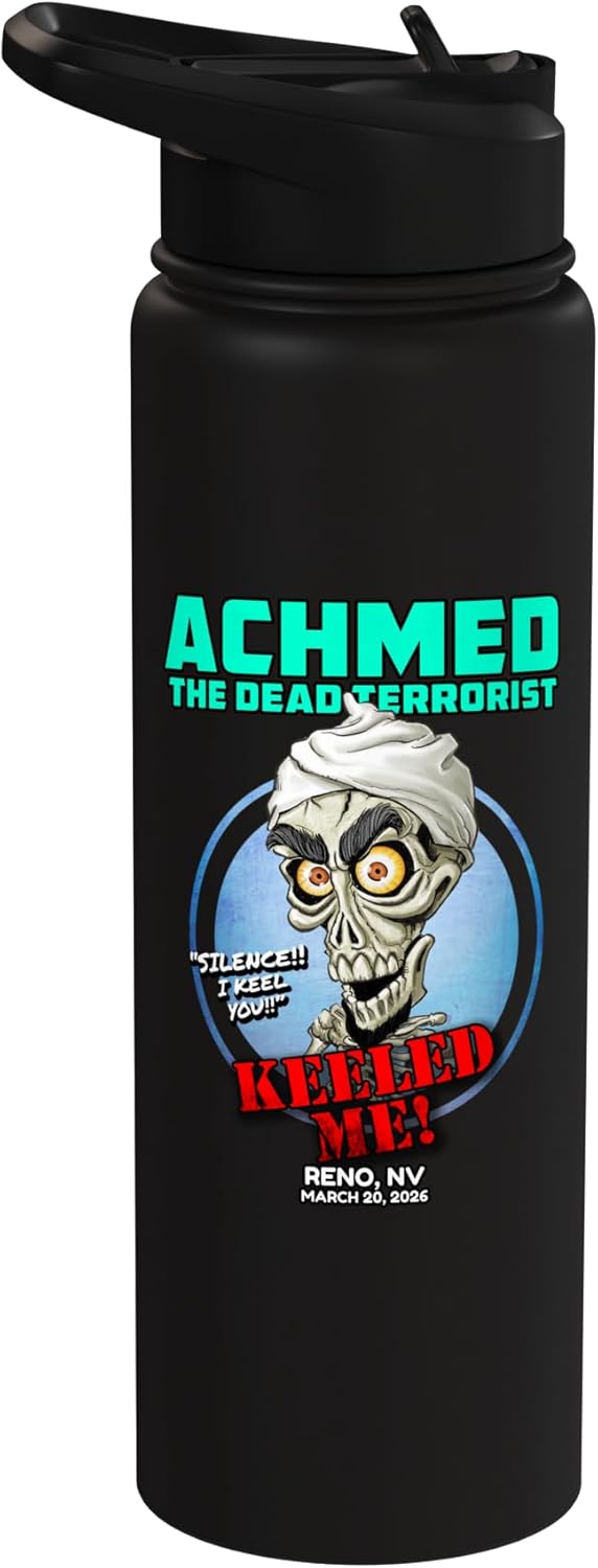 Achmed The Dead Terrorist Reno, NV (2026) Stainless Steel Insulated Water Bottle