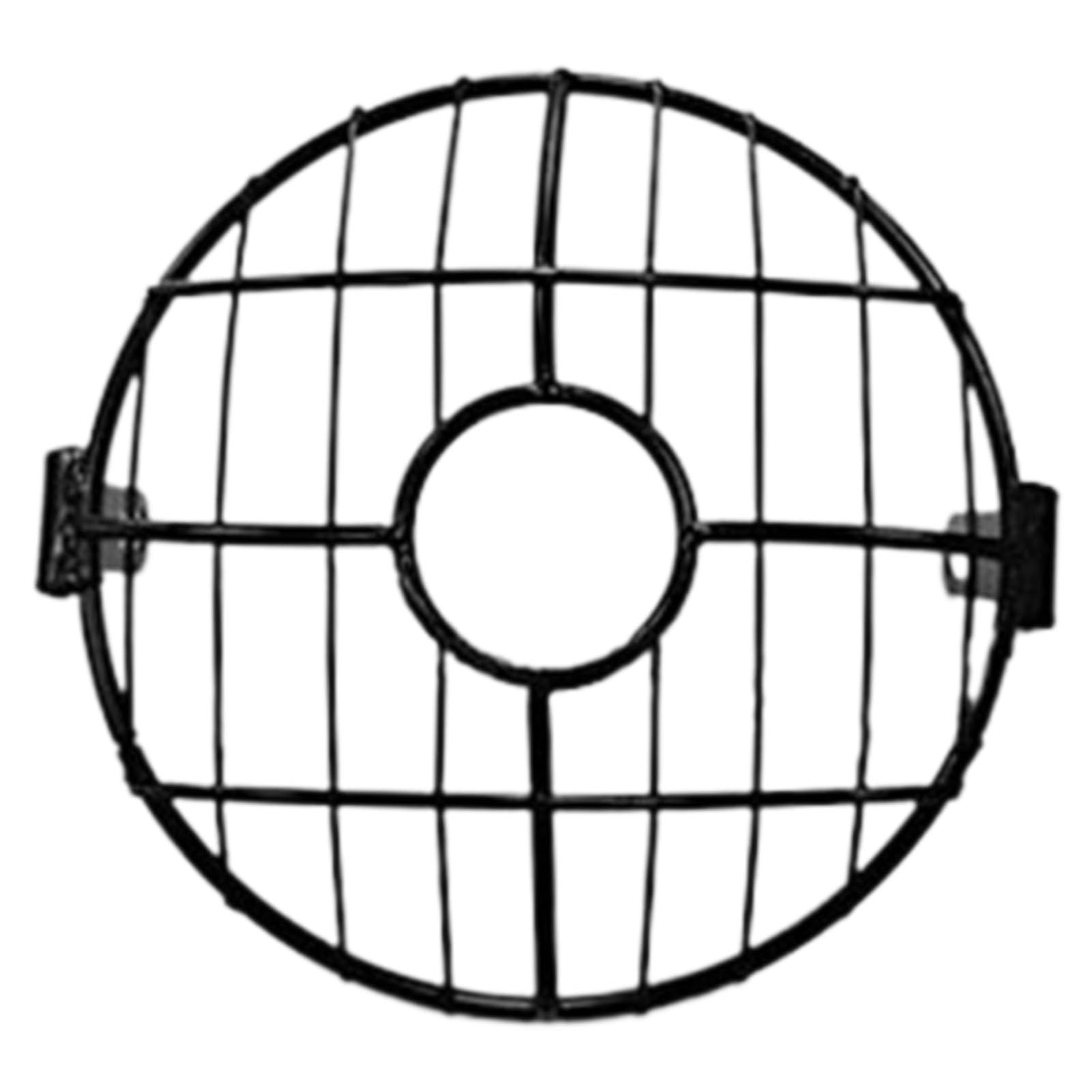 Dmais 1 Headlight Grill, Metal Motorbike Grille, All Purpose Round Motorcycle Headlamp Guard, 6.6 Inch Headlight Scrambler, Headlight Metal For, Motorcycles