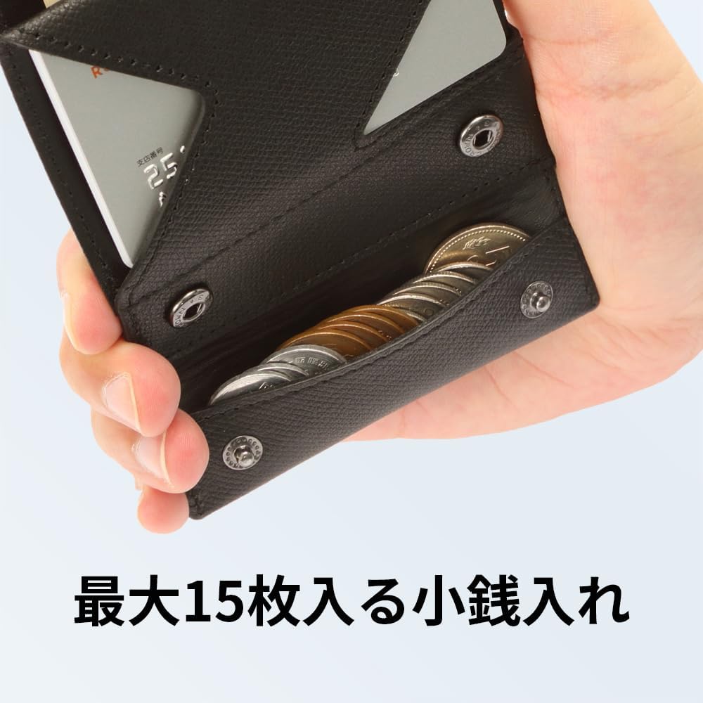 新品】アブラサス 薄いサイフ 左利き用 アブラサス 薄い財布 左利き用