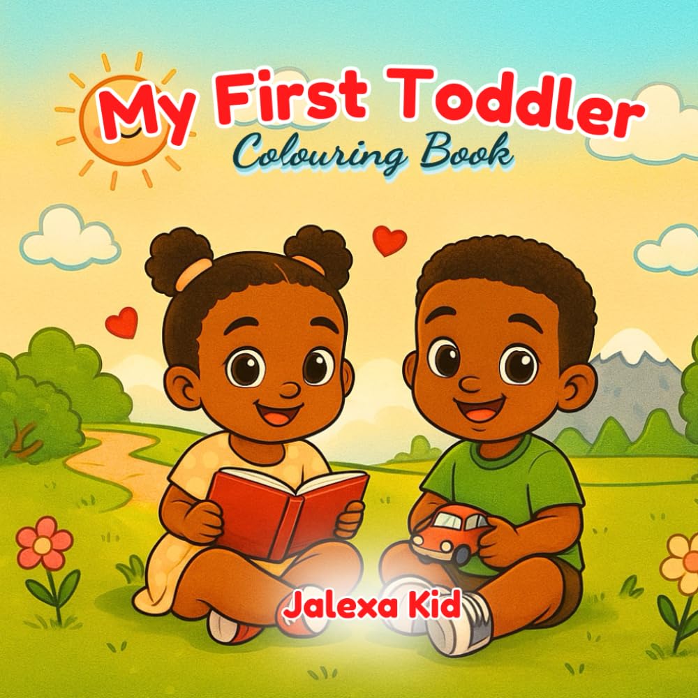 My First Toddler Colouring Book: Big Simple Pictures for Little Hands (Ages 1–5)