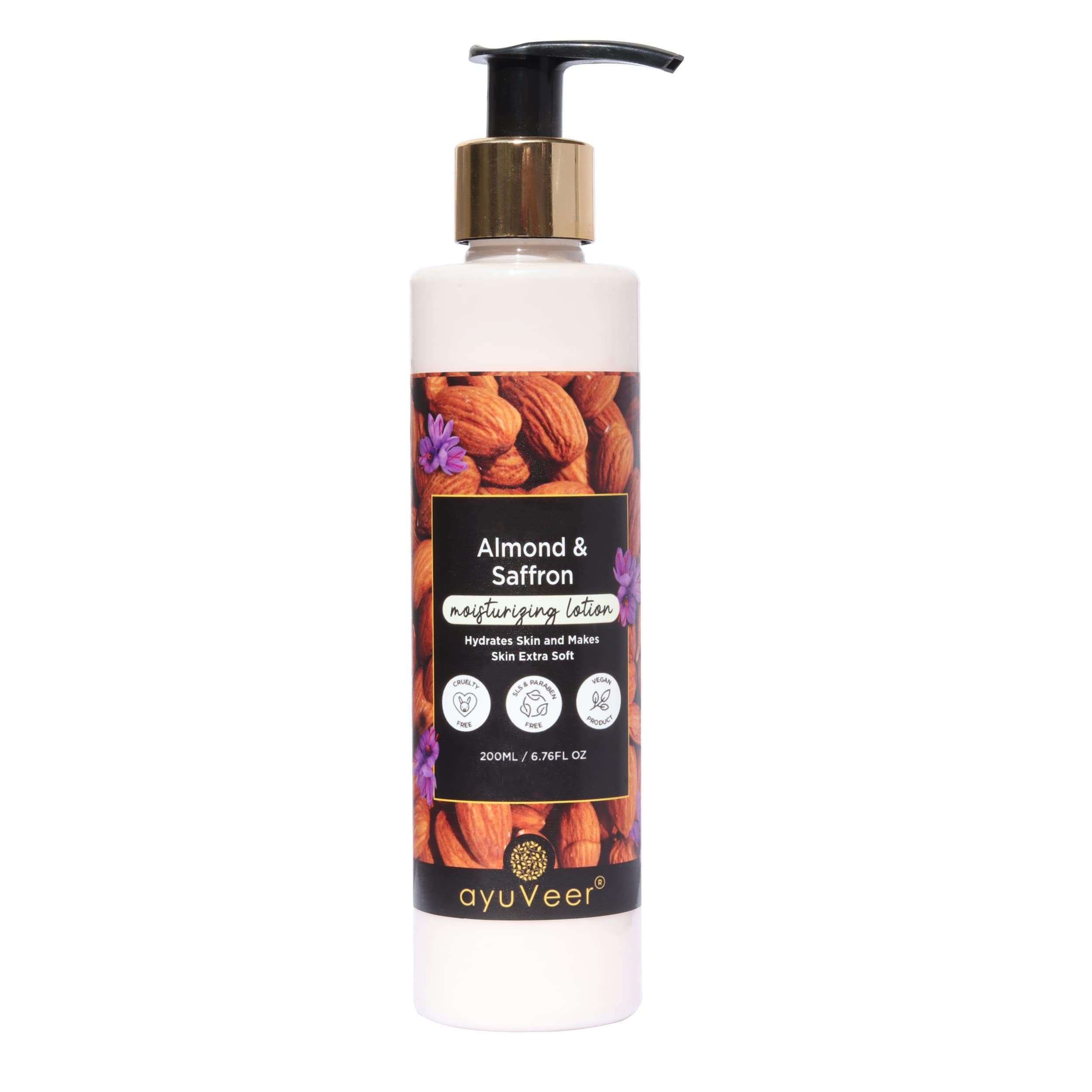Ayuveer Almond & Saffron Moisturising Lotion — Flash AI Score 93/100
