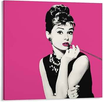 激レア！デッドストック新品オードリーヘップバーン3Dポスター