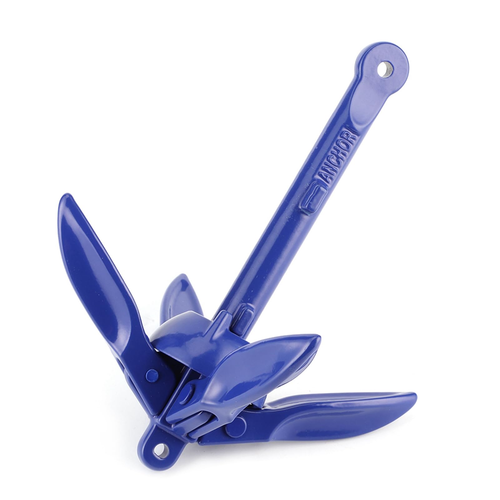SIXRUN Zusammenklappbarer Bootsanker, Aluminiumlegierung, 4 Zinken, Kajak-, 18 X 16 cm, Kompakter Tragbarer Marine- für Kanus, Segelboote, Jetskis, PWC-Angelstopps