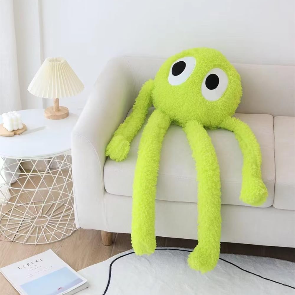 NatureMan 85cm Long Legs Octopus, Large Soft Octopus Plush Toy, Gift for Girlfriend Kids (Green), 85 cm - Image 3