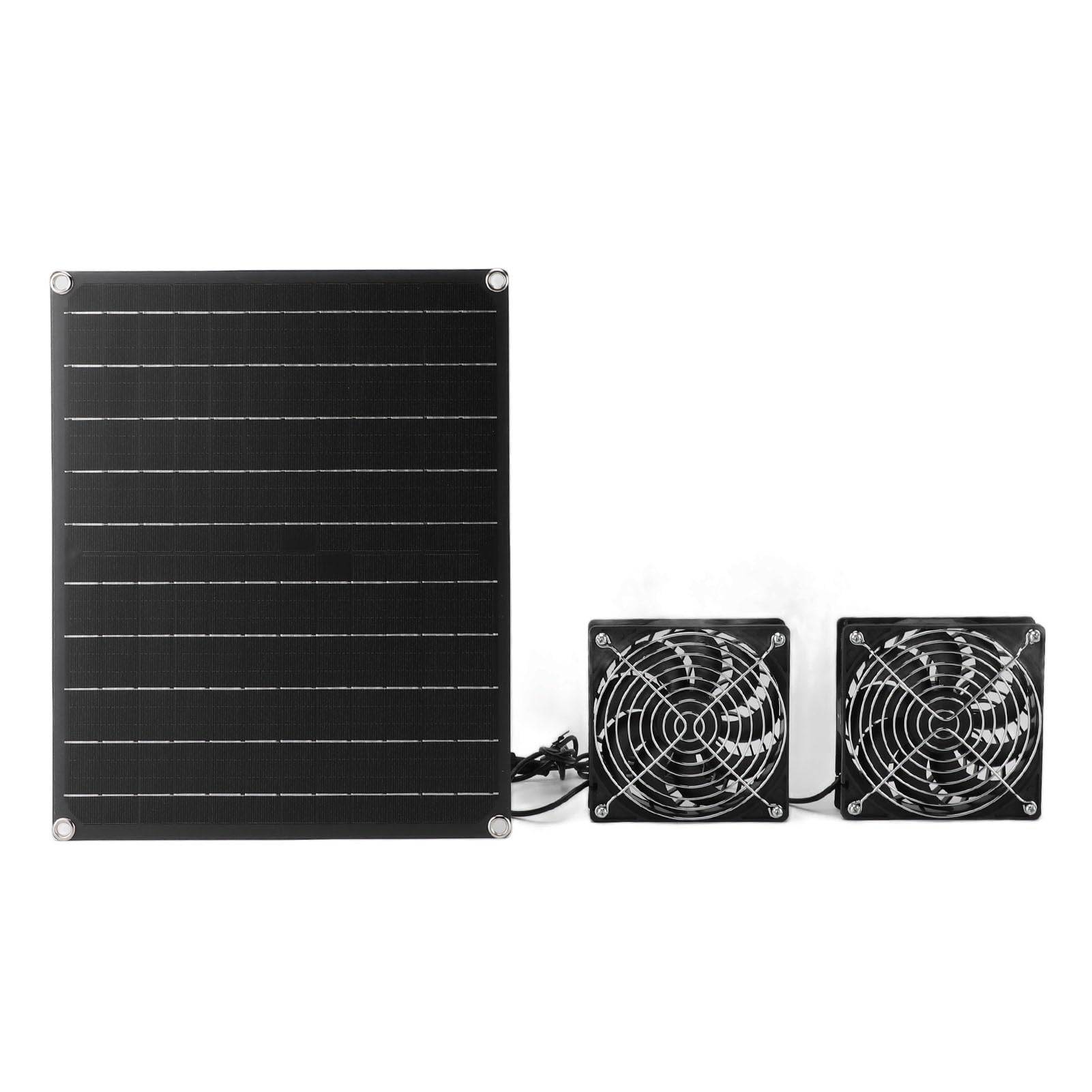 Generic Ventilatore Ad Energia Solare Scarico Durevole Monocristallino da 15 W per Locali Tecnici per Domestici
