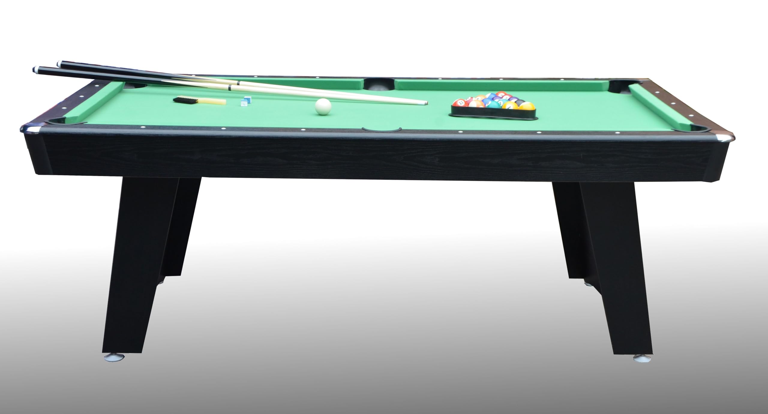 Tavolo da Biliardo Scorpione - Disponibile in Dimensioni Regolamentari 214 cm e 243 cm - Panno Verde Professionale e Accessori Completi