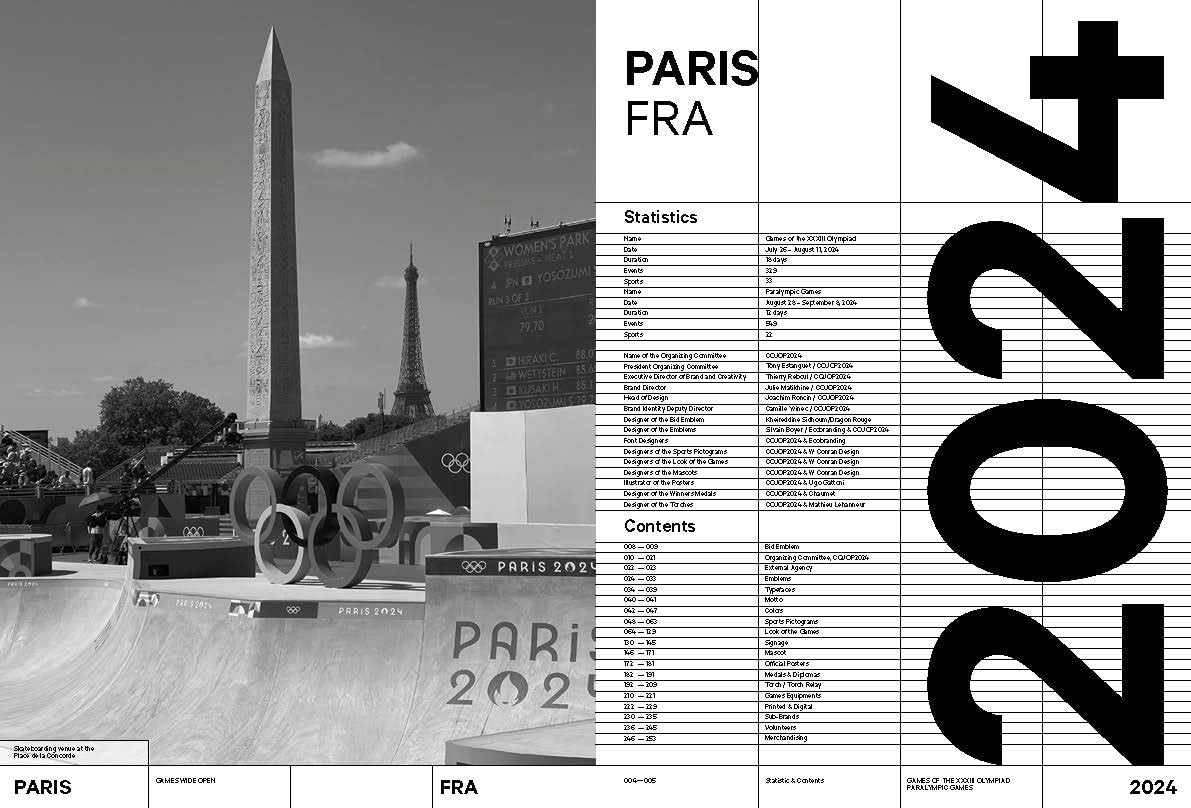 Olympic Games. Paris 2024: The Design