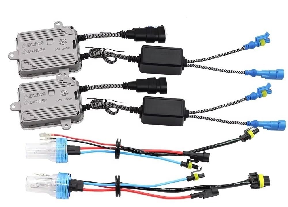 HID Xenón Balasto Kit De Balasto De Luz Antiniebla De Bombilla De Xenón HID para Coche H7 H1 9005 HB3 9006 HB4 H3 H8 H9 H11 881 880 9012 HIR2 55W Xenón HID Lastre(4300K Warm White,H7)