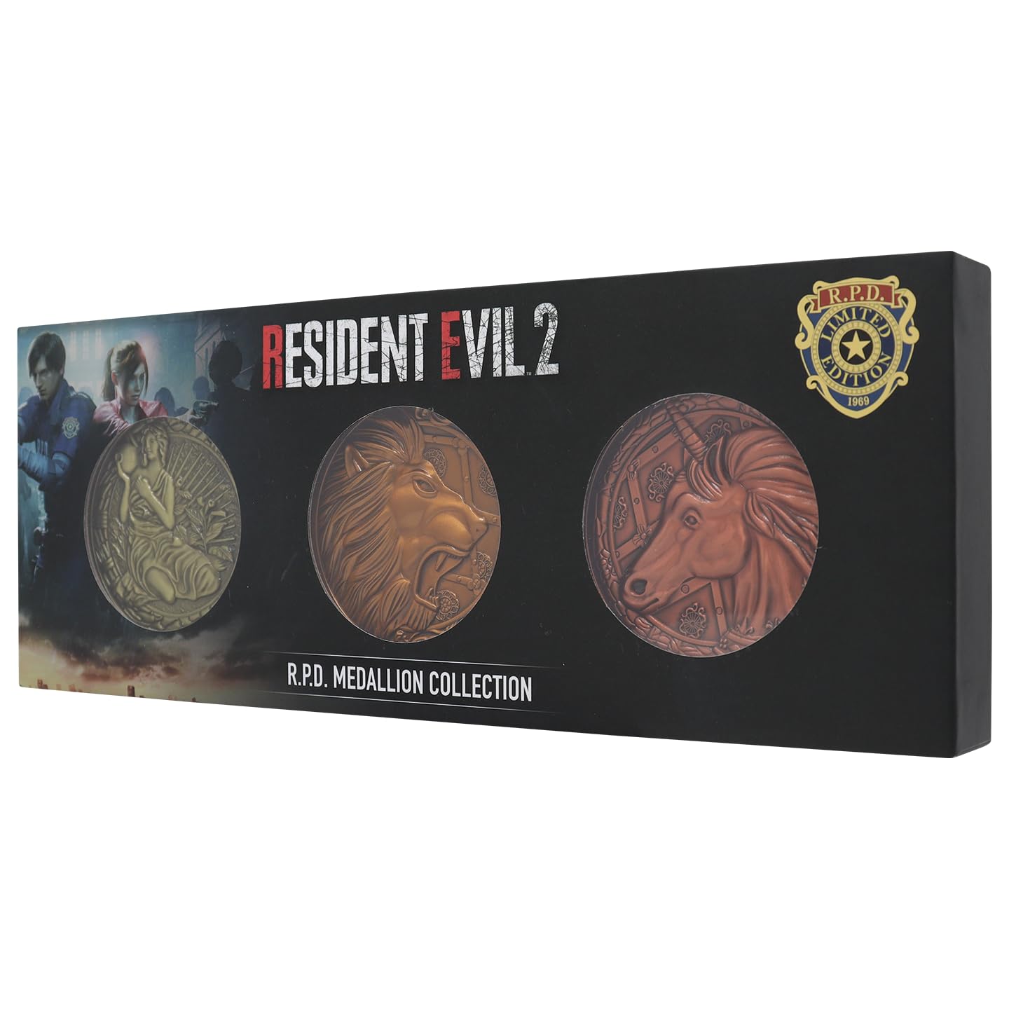 Resident Evil 2 - Set of 3 Medallions - Limited Edition