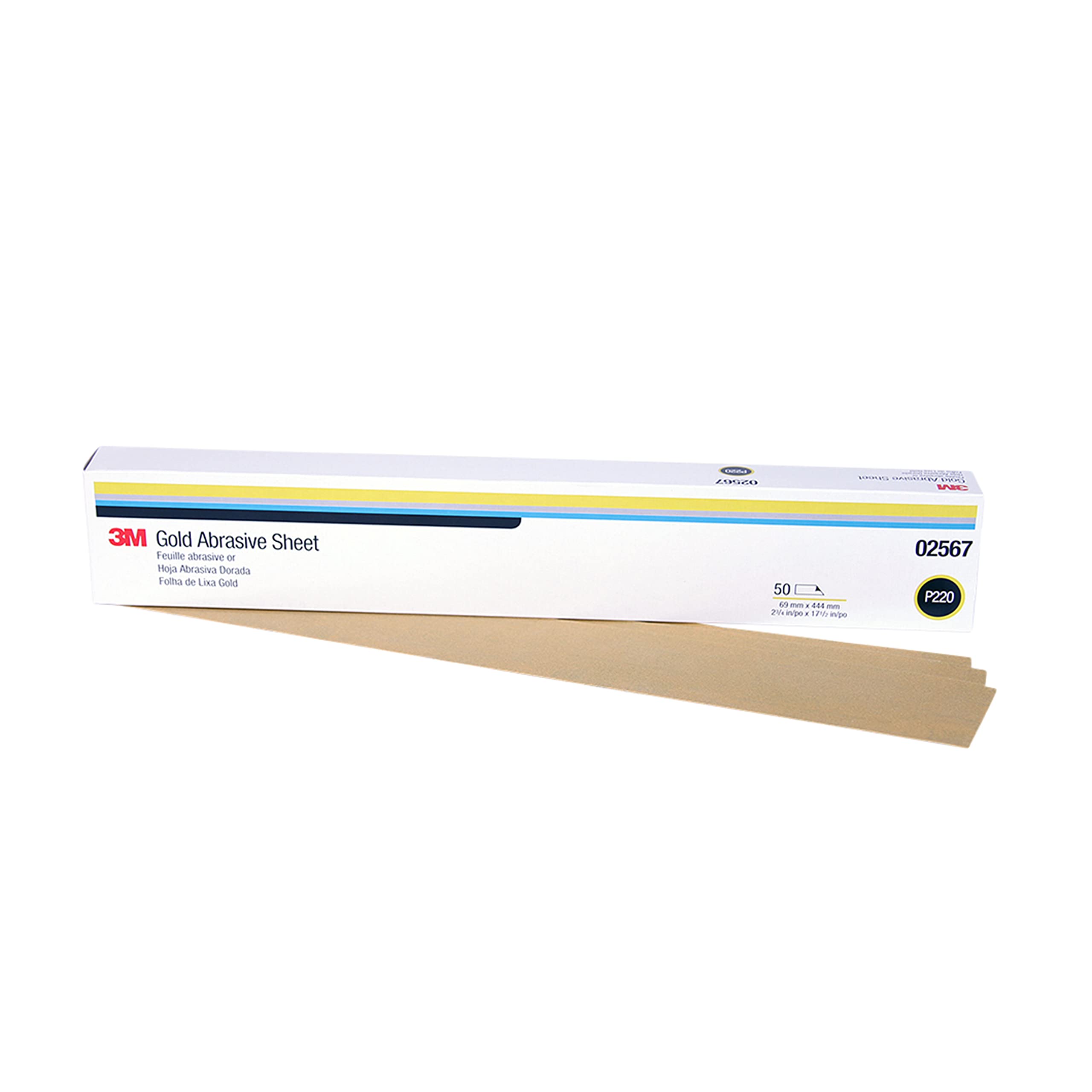 3M Gold Abrasive Sheet 216U - Durable Sanding -1