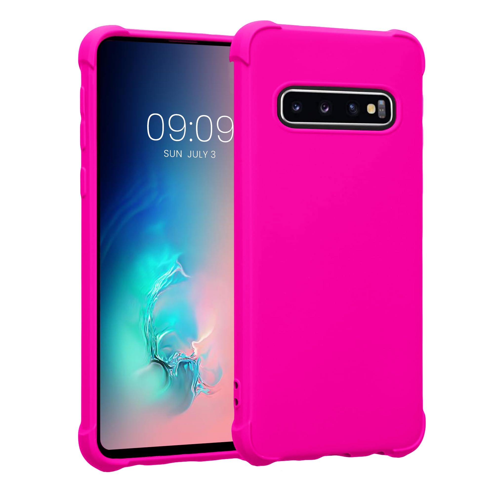 Amazon.com: KIOMY Neon Hot Pink Case for Samsung Galaxy S10+ / S10