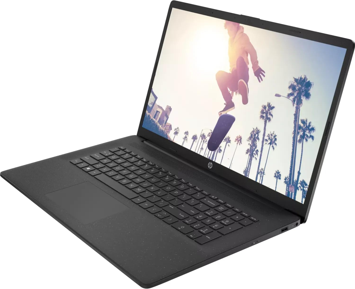 HP High-End i5 Laptop (17,3 Zoll Full-HD), Intel Core i5-1334U, 10 Kerne, 4.6 GHz, 32 GB DDR4, 1000 GB SSD, Intel Iris Xe, HDMI, BT, USB 3.0, WLAN, Windows 11 Prof, MS Office Laptop - 7956