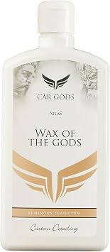 Car Gods Wax of the Gods Ultimum Perfectum, 17fl Oz - High Gloss Vehicle Carnauba Wax Removes Minor Surface Defects Super Smooth Finish Hydrophobic Protection Beading Water Repelling Dirt Easy Use