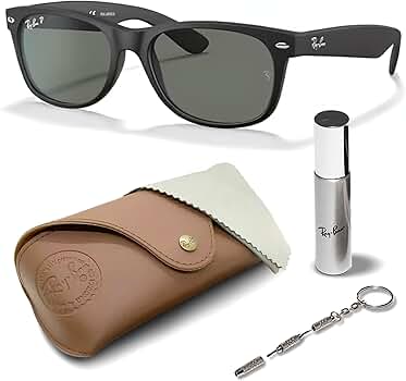 Ray-Ban RB 2132 サングラス ケース付き Amazon | Ray-Ban RB2132 WAYFARER クラシック 偏光 スクエアシェイプ
