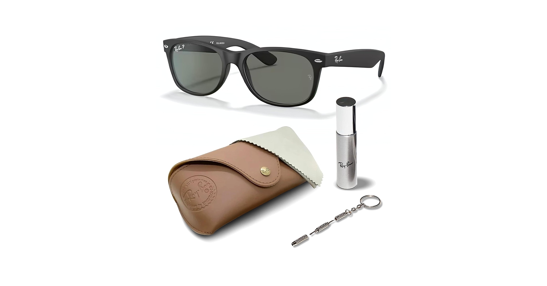Amazon | Ray-Ban RB2132 WAYFARER クラシック 偏光 スクエアシェイプ
