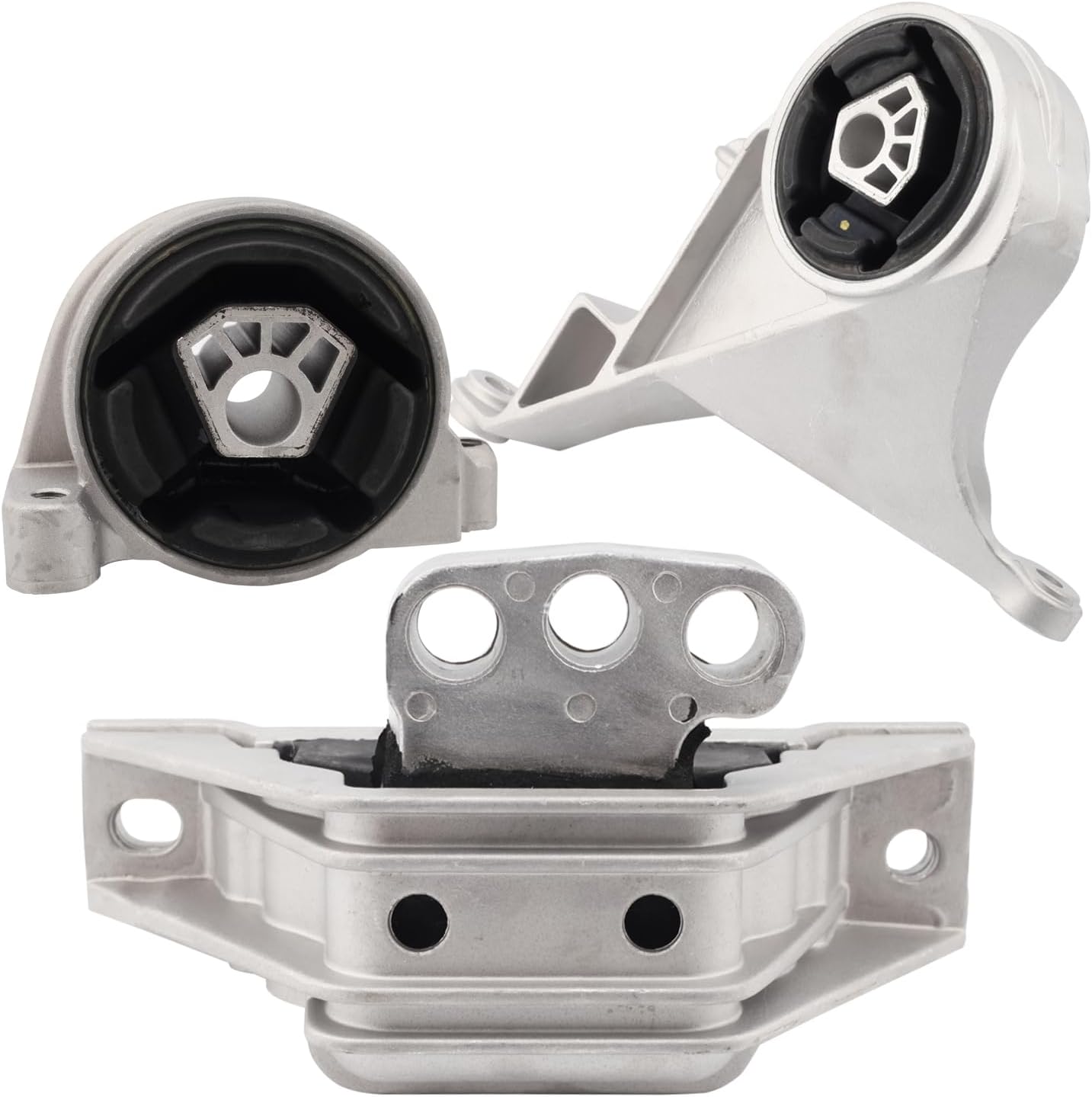 Set of 3 Motor & Trans Mount Compatible with 2005-2009 Equinox Torrent 3.4L, Replace OE# A5324 A3082 A3069