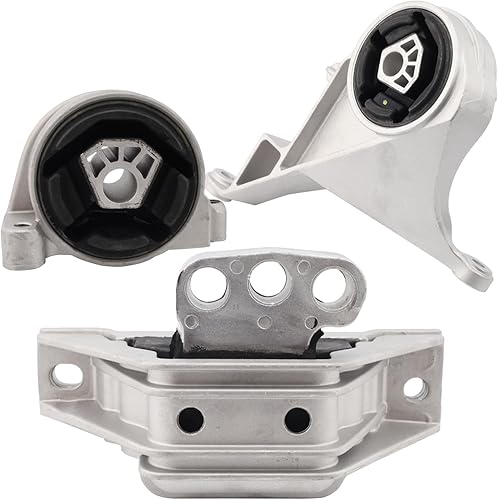 Miniatura 8 de Juego de 4 soportes para motor y trans compatibles con Equinox Torrent 3.4L 2005-2009, repuesto OEM # A5324 A3082 A3069 A5325