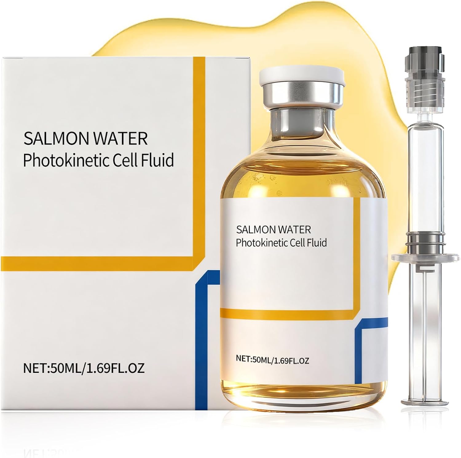 Salmon DNA Ampoule Microneedling Serum, with Collagen Anti-Wrinkle, Barrier Strengthening, Lifting & Hydrating