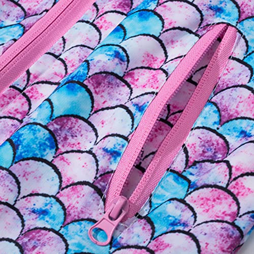 Hzxvic Toddler Girls Rain Jackets Lightweight Waterproof Hooded Baby Raincoats Windbreakers For Kids,Purple 5-6 Years #TOP4