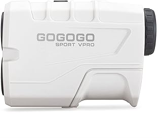 Gogogo Sport Vpro Golf Rangefinder 900 Yards Slope Laser Range Finder with Pinsensor 6X Magnification, Distance Measure Rangefinder