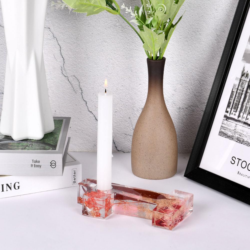 Moule Silicone Resine Epoxy 4 Moules à Bougies En Silicone Cylindriques Diy R Sine Pl 894678