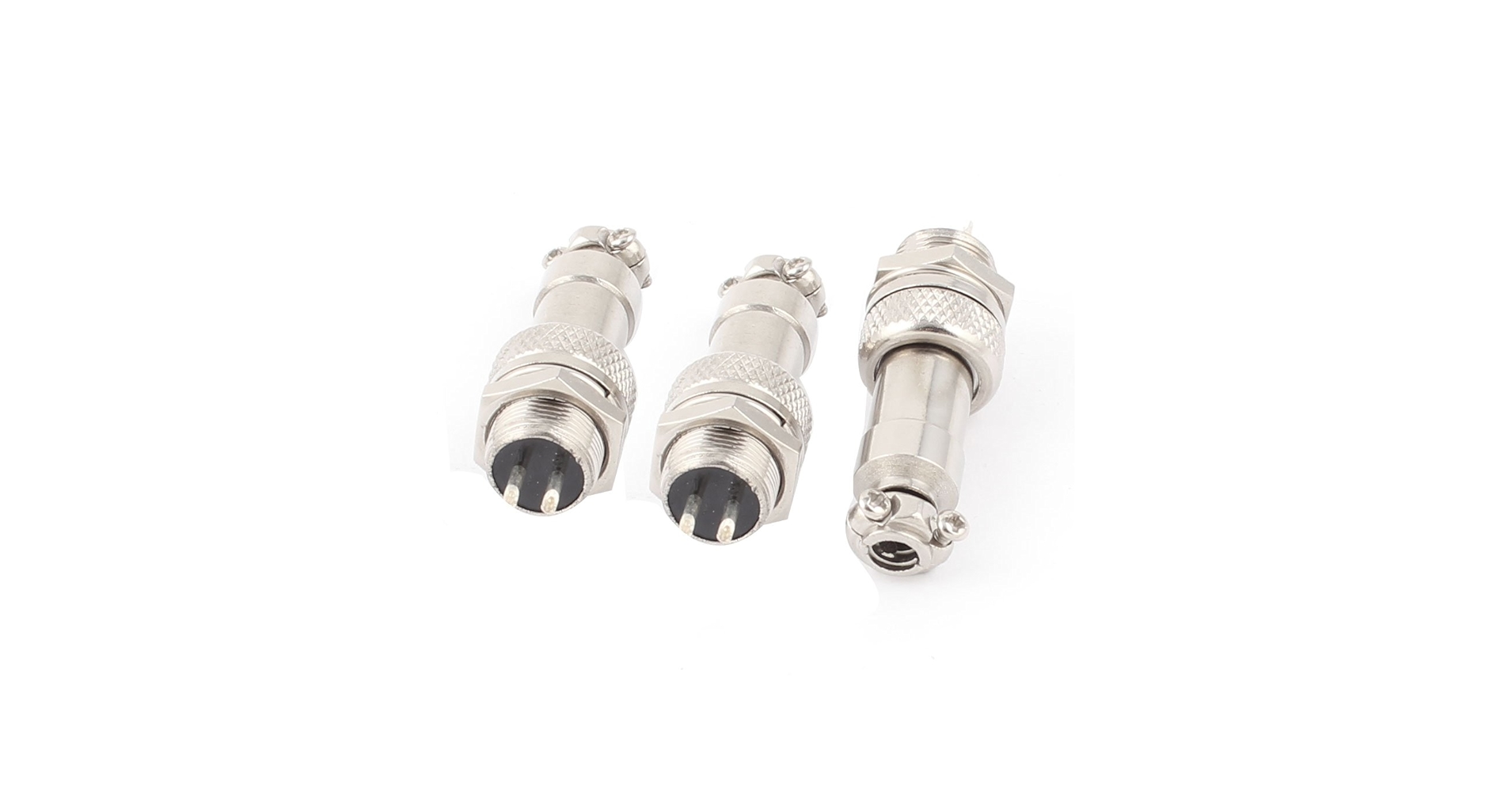 Amazon.co.jp: uxcell 航空コネクター 金属コネクター シルバー