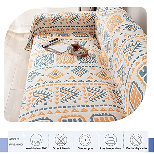 Bankhoes, Beddensprei,100% Katoen Doek en Deken, Dikker, Gooien Deken Bank Stoel Cover Decoratief voor Bed Bank Zachte… - Afbeelding 7
