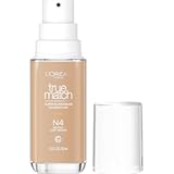 L&apos;Oreal Paris True Match Super-Blendable Foundation&comma; Medium Coverage Liquid Foundation Makeup&comma; N4&comma; Light Medium&comma; 1 Fl Oz