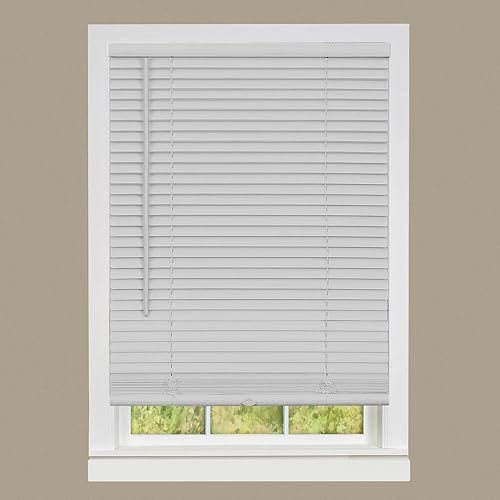 Miniatura 10 de PowerSellerUSA Persianas de vinilo de 1 pulgada para oscurecer la habitación, sin cordón, 64 pulgadas de largo x 46 pulgadas de ancho, modo de