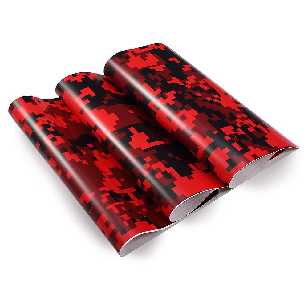 Autofolie,Car Wrapping Folie Digitaler Vinylfilm PVC Selbstklebende Aufkleberblatt Walzenfolie Für Karosserie Wickel DIY Auto Steigung 1,52mx30m (Color : 14, Size : 1.52mx30m)