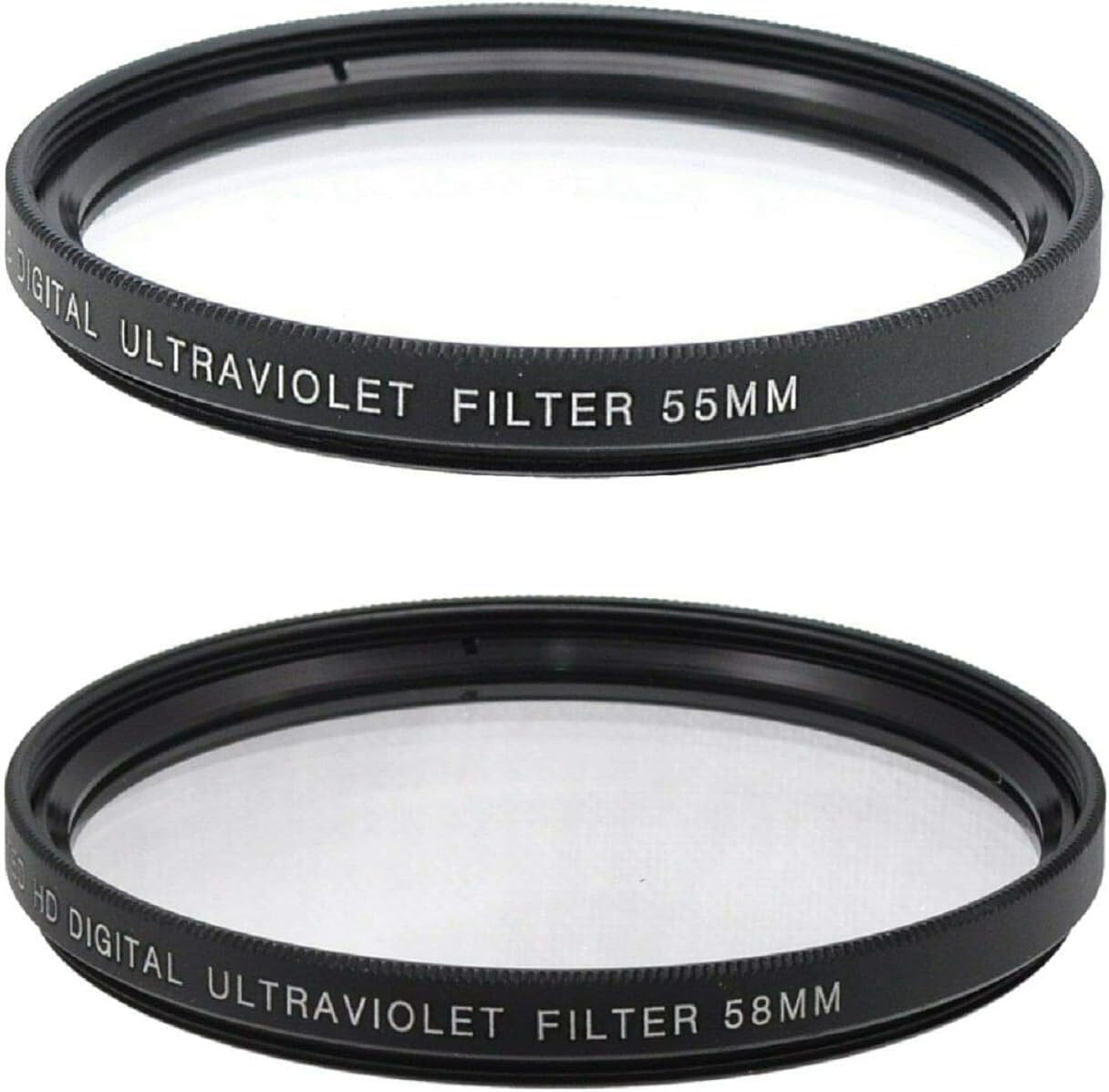 55mm and 58mm UV Filter for Nikon D3500, D5600, Maldives Ubuy