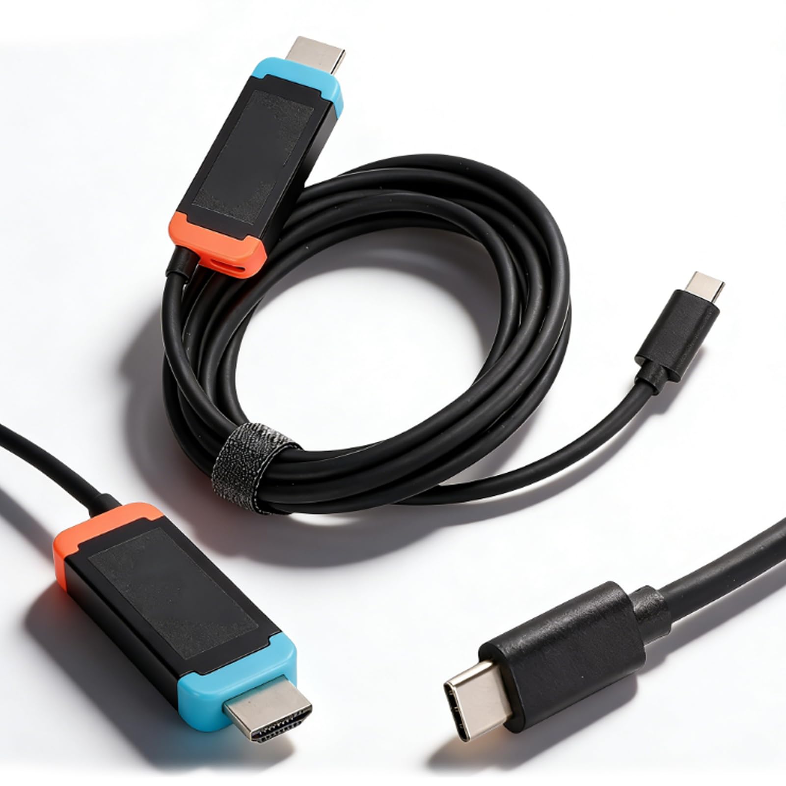 LICAEVEY Câble Adaptateur USB-C vers HDMI de 2 M, Station d'accueil TV 4K 60 Hz PD 100 W Compatible avec, Connexion Facile et Rapide pour Téléphone, Ordinateur Portable, TV, Moniteur