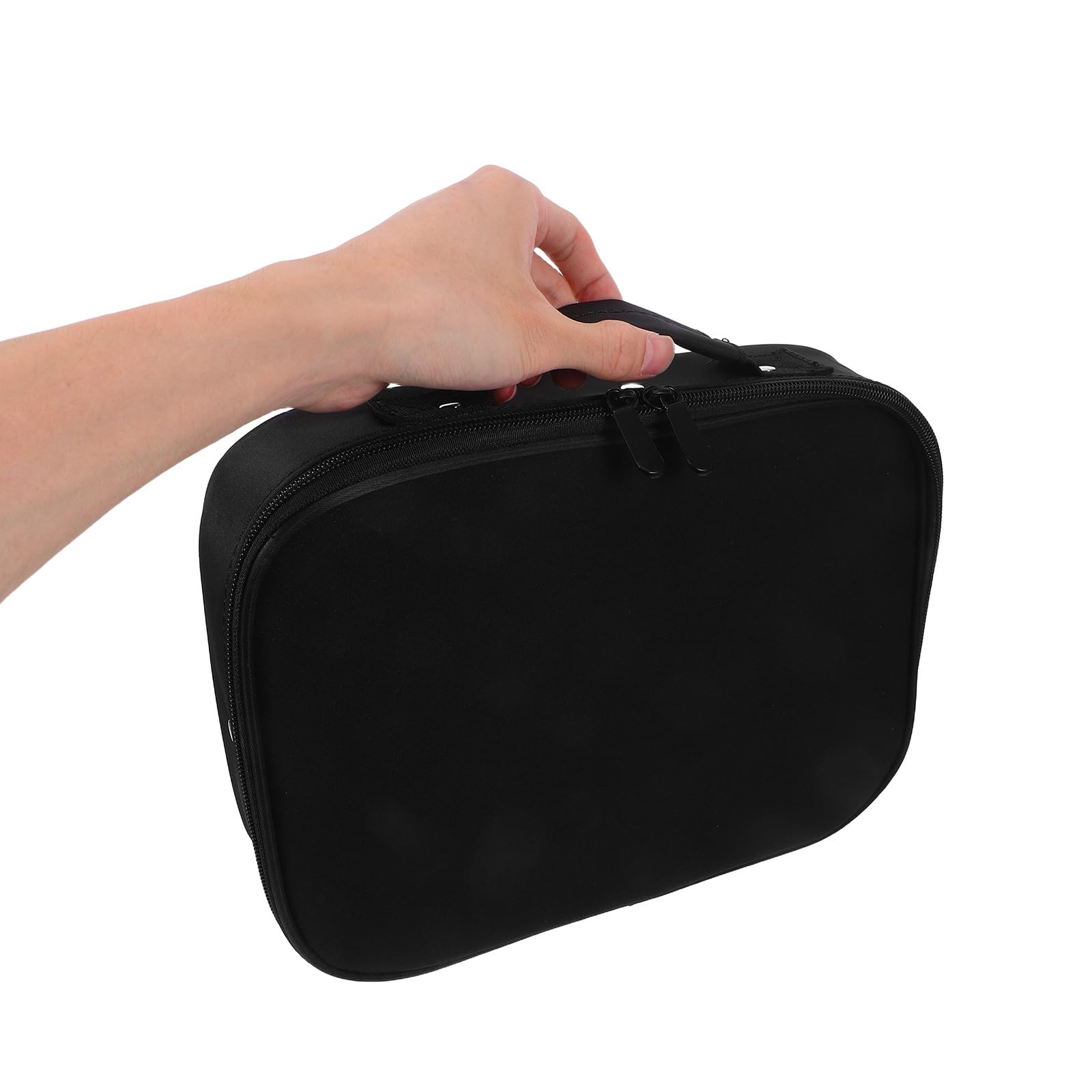 Große Friseurtasche für Friseurscheren und Werkzeuge, Schwarz