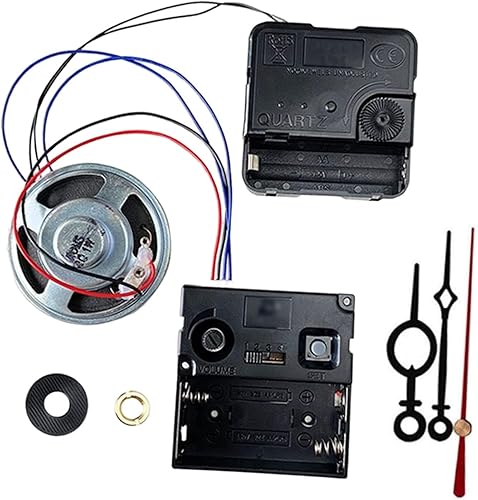 Reloj de pared DIY Mecanismo de Movimiento Reloj de Péndulo Reemplazo con Caja de Campana de Música con Manecillas para Club Bar Oficina Relojes de