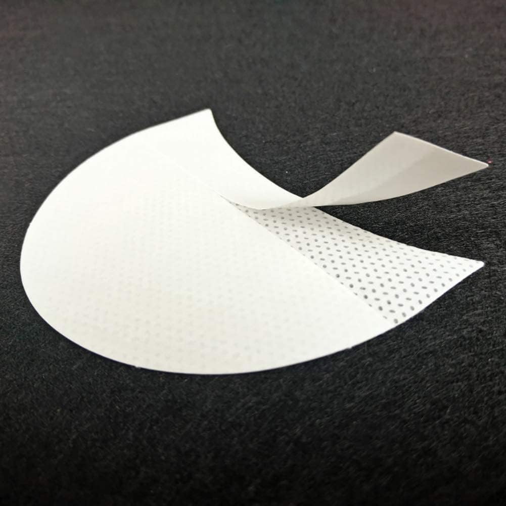 50 Pcs Under Eye Pads Under Patches Lint Lash Extension Patches Eyeshadow Lips Makeup Shields Professional Eyeshadow Stencils for Daily Makeup Use (7X4cm)