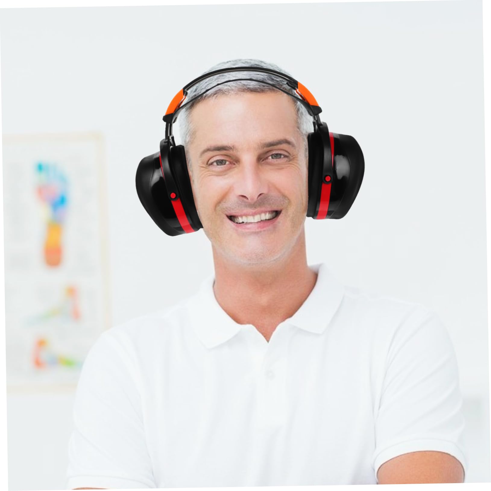 2 Stück Schalldichte Ohrenschützer Gehörschutz Für Schützen Gehörschutz Für Konzerte Over The Ear Erwachsene Noise Cancelling Kopfhörer Racing Kunststoff