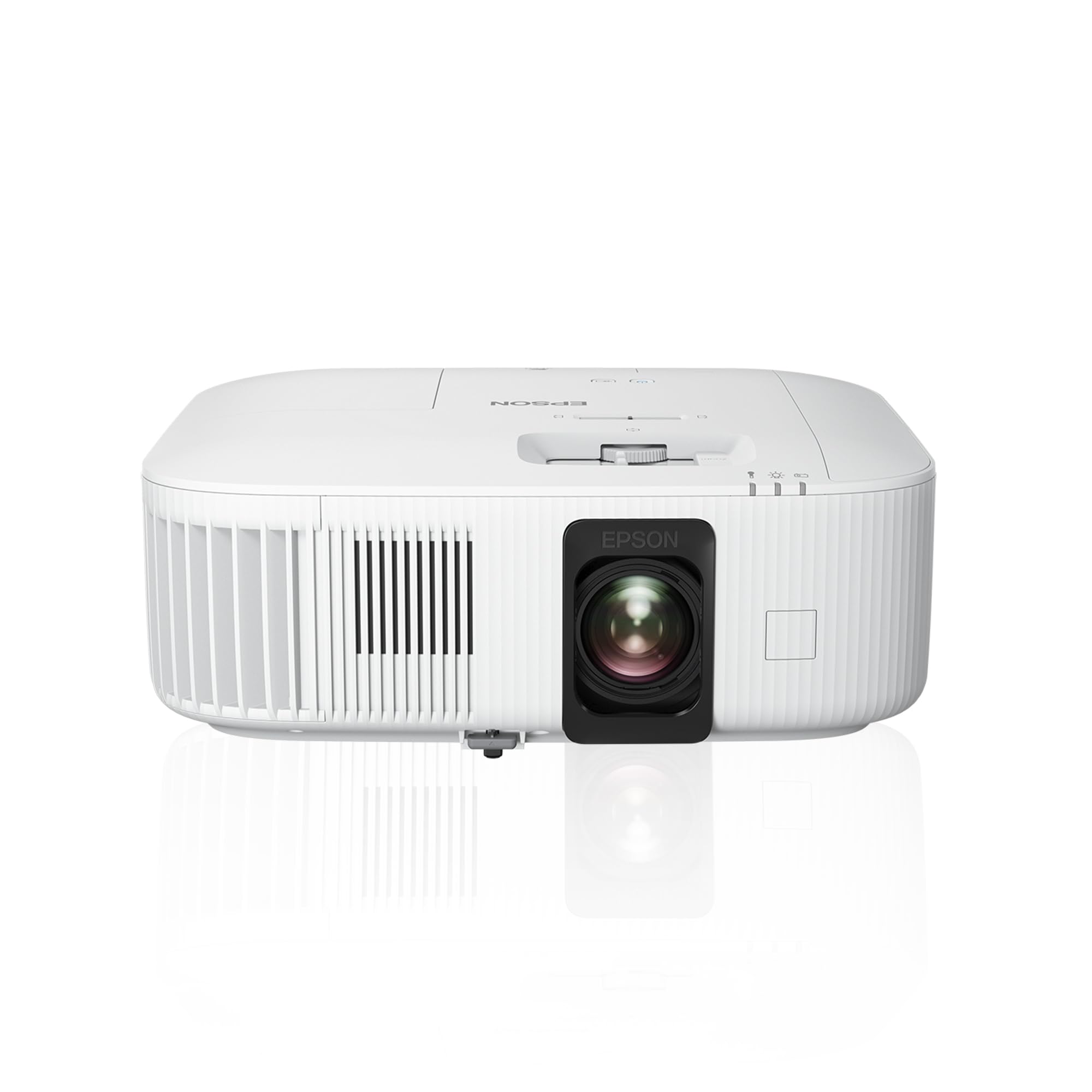 Epson EH-TW6250 | Projecteur 4K Pro-UHD | 2 800 lumens | 3LCD | Android TV | Affichage 500 Pouces (12,7 m) | Configuration Facile avec Correction du trapèze | Domicile et Jeux vidéo | Blanc