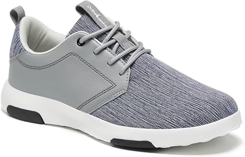 OrthoComfoot Zapatos ortopédicos para hombre, zapatos para fascitis plantar, tenis de moda con soporte de arco con diseño de cordones