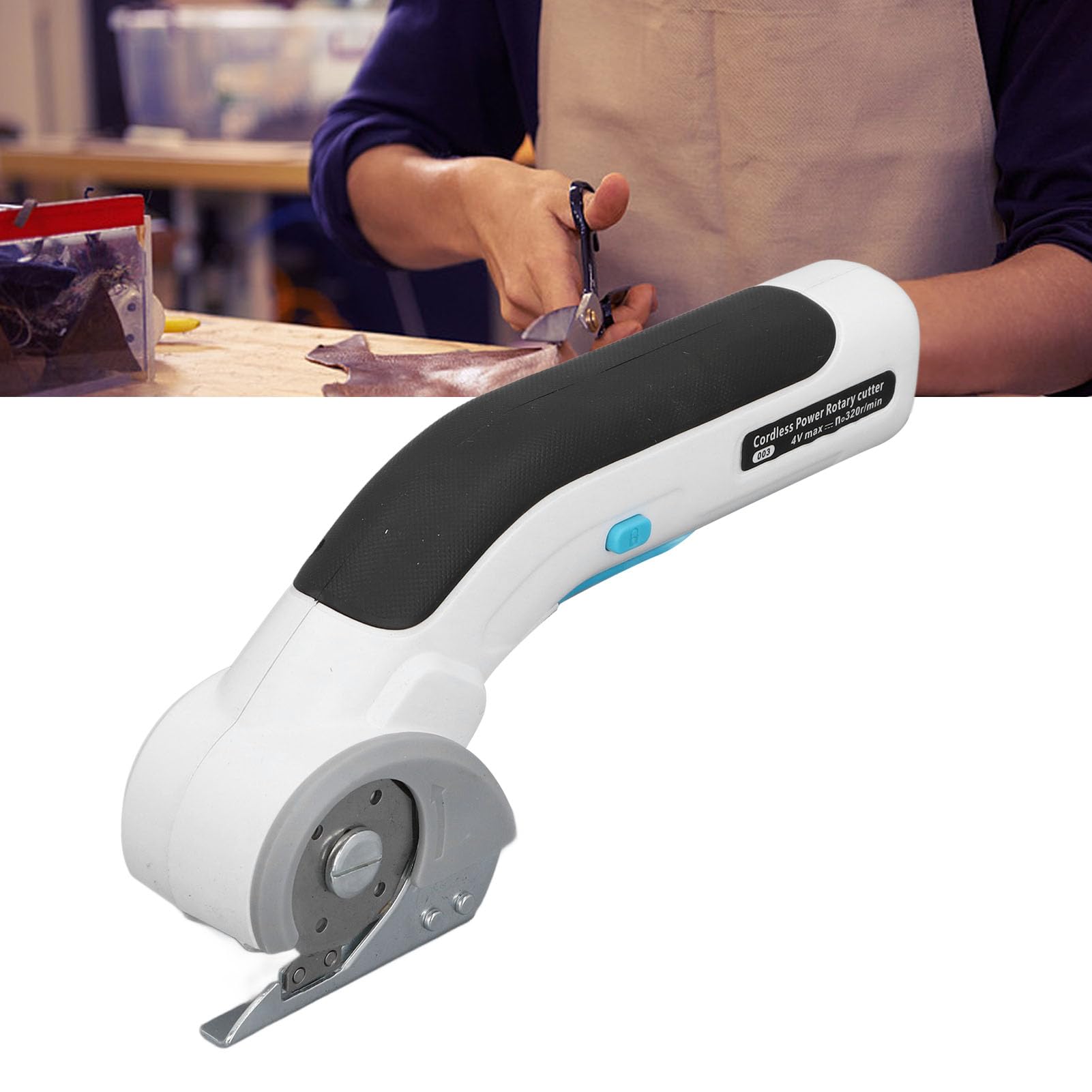 Cheap Rechargeable Electric Scissors Cloth Cutting Machine Lithium - View #5