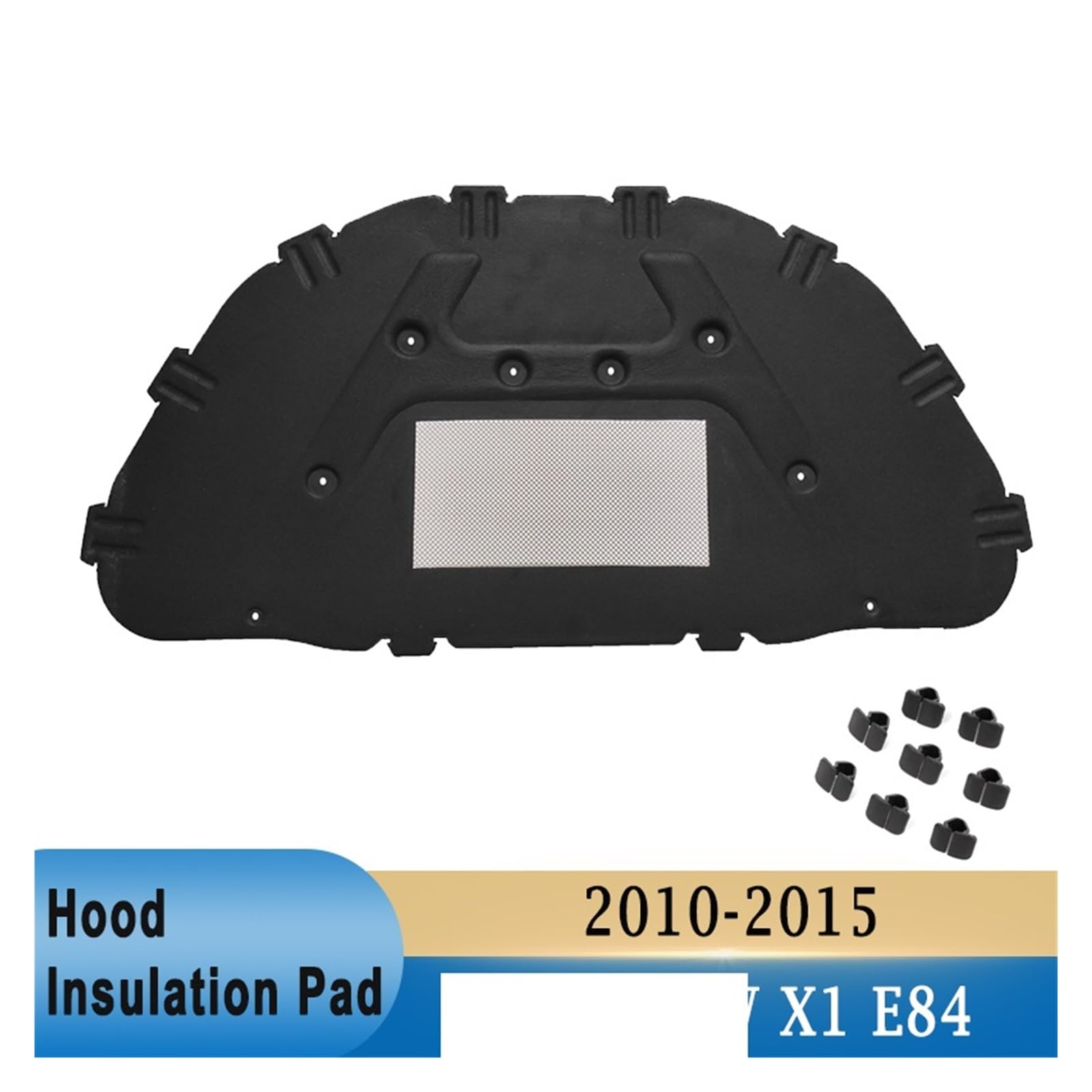 Le migliori offerte per Cofano anteriore Motore Suono Calore Cotone compatibile per BMW X1 E84 10-15 | Tappetino isolante termico con rivestimento in cotone insonorizzato compatibile per BMW X1 E84 10-15