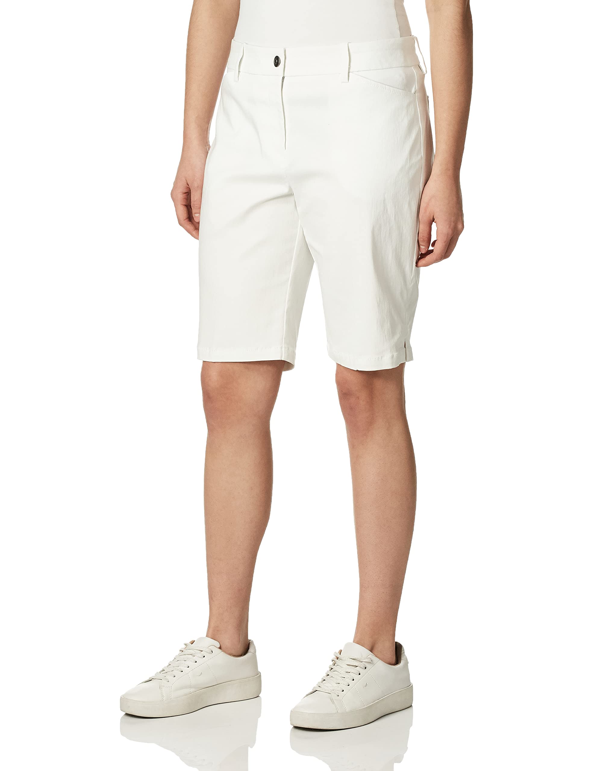 RUBY RD. Women's Petite Size Fly Front Solar Millennium Tech Short Casual