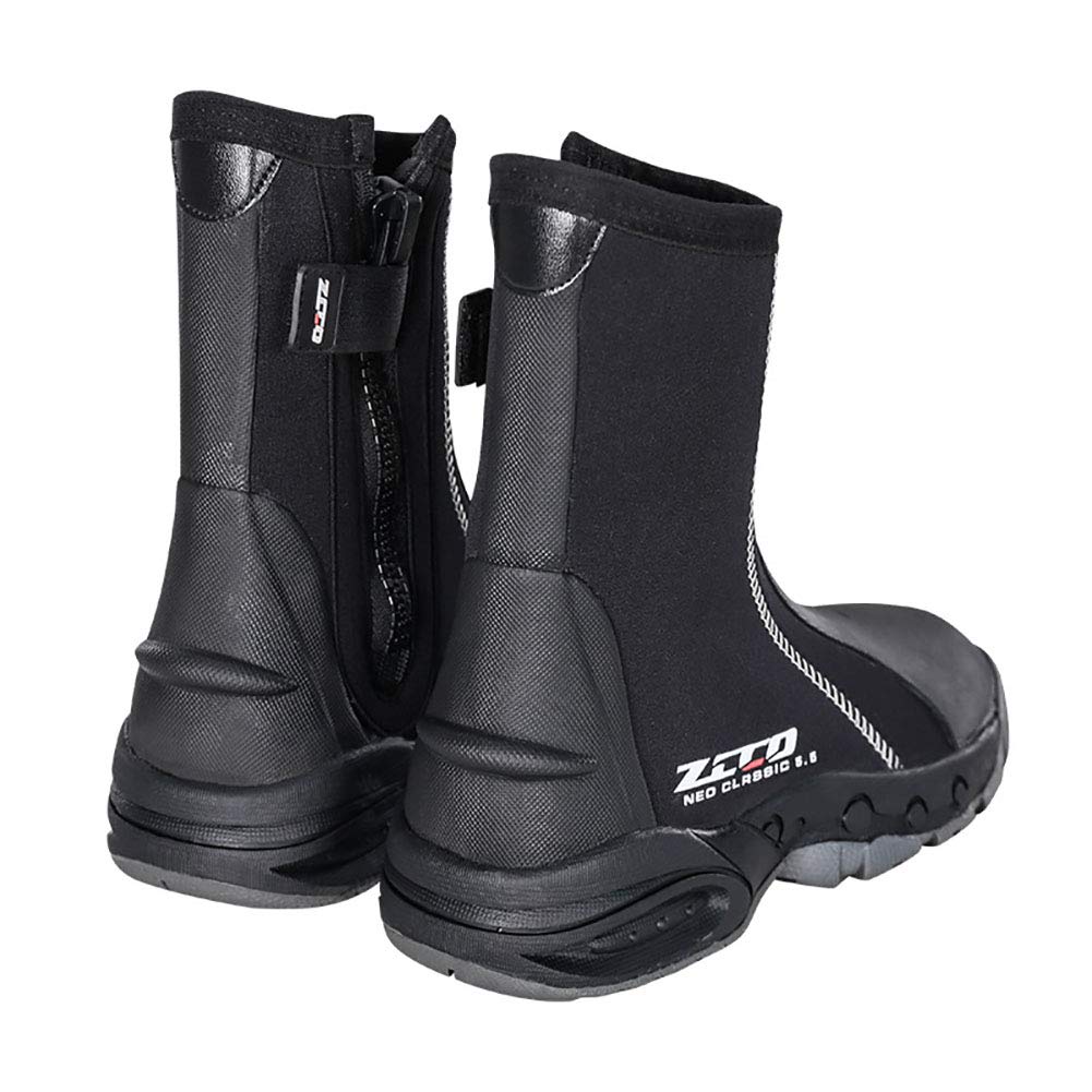 Buty do kombinezonu - neoprenowe buty do snorkelingu 5 mm, surfowanie pływanie mokra woda kombinezon neoprenowe skarpety buty czarne