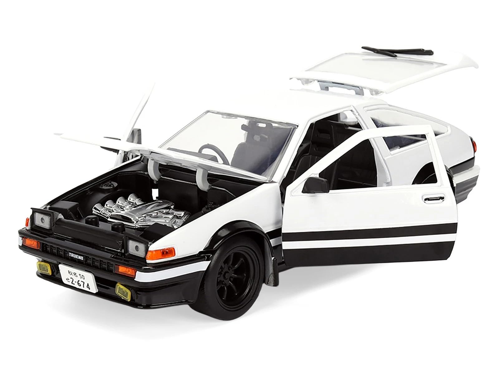 Amazon.co.jp: JADA TOYS 1/24 頭文字D 藤原拓海 and トヨタ トレノ