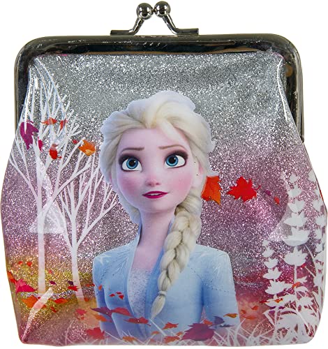 Migliori Regali per Bambina a cui piace Elsa di Frozen Undercover- Portafoglio Disney Frozen II con Anna e Elsa, Circa 12 x 12,5 cm, Colore Rosa, FRUW7041