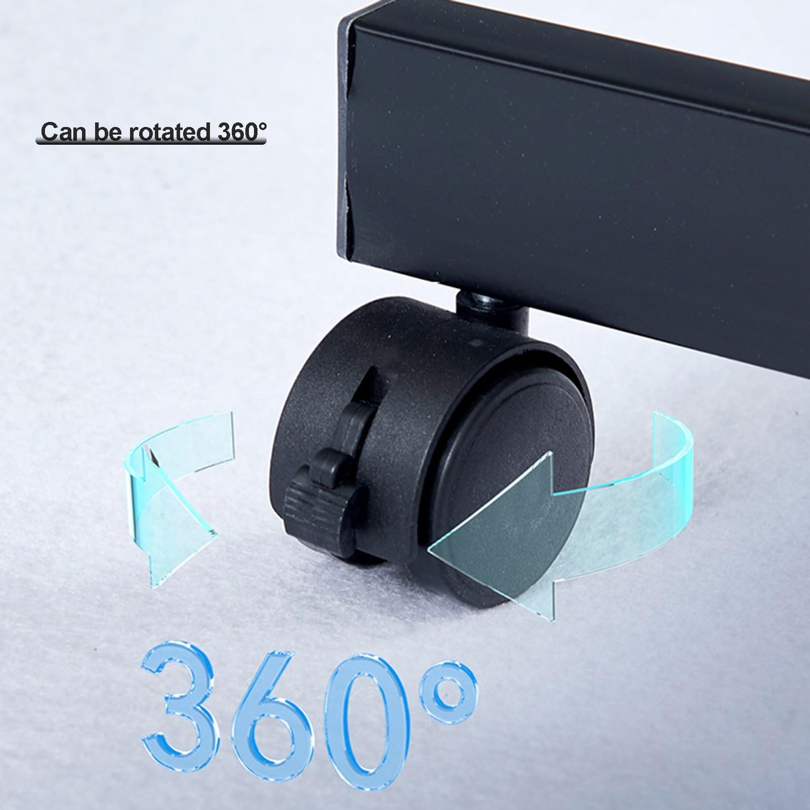 Tablica mobilna - obracana o 360°, dwustronna magnetyczna tablica suchościeralna - regulacja wysokości, rama ze stopu aluminium do domowego biura szkolnego (rozmiar: 70x100cm) (60x90cm)
