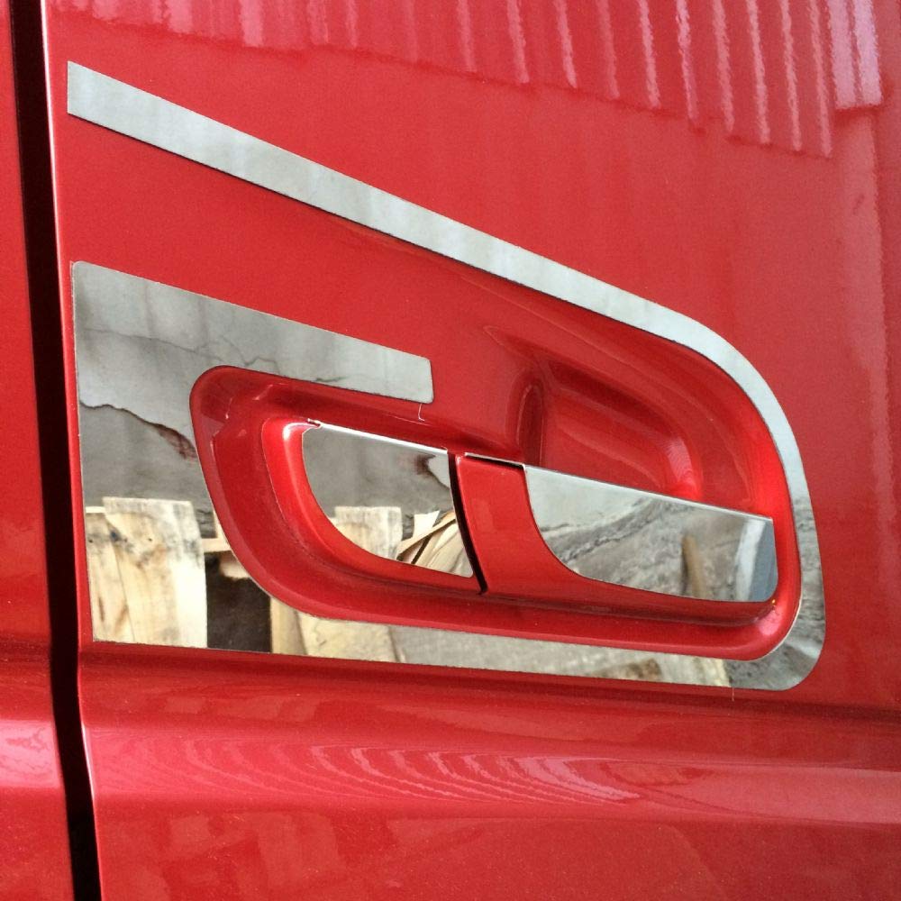 Miroir en acier inoxydable FH4 : éliminez les rayures sur vos poignées de porte