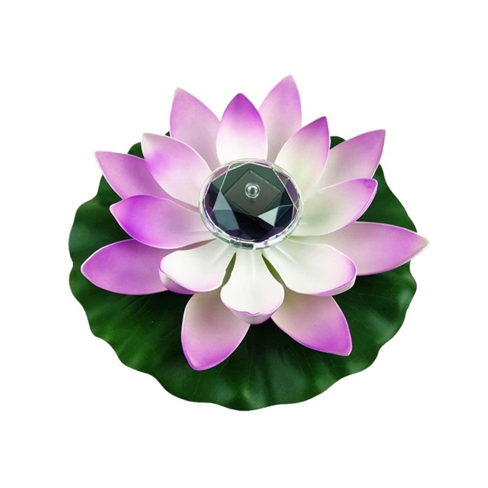 Floating Solar Fountain Waterfall Pool Pond Bird Bath Panel Powered Water Pump Lotus Garden Decoration Efficient Use Of Energy(Purple)