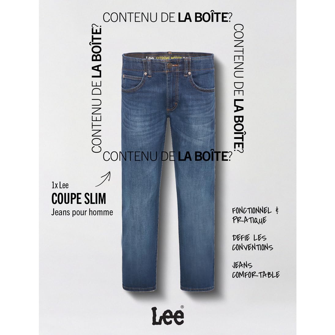 Lee Slim Fit MVP - Pantalon - Classic - Homme